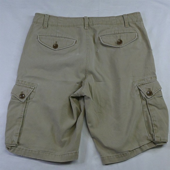 Banana Republic 30 x 11" Khaki‎ Twill Cargo Shorts - Picture 5 of 5